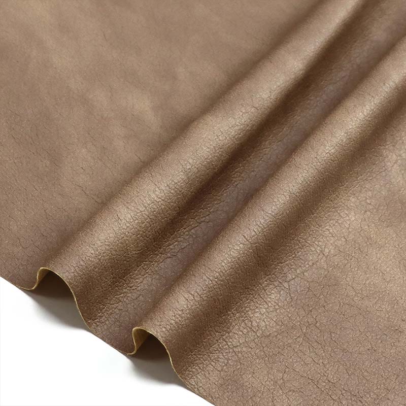 Säröillä jäljitelty PU-nahkapukumateriaalit