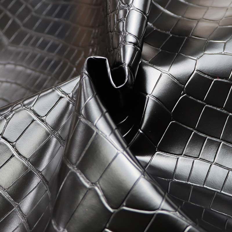Krokotiilijyväinen keinotekoinen PVC-keinonahkainen kodinsisustuskangas