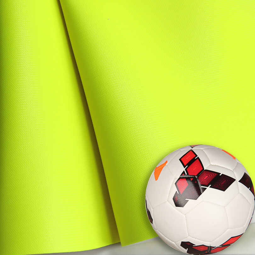 Fluorescein Footballs Balls PU-nahka kangas
